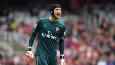 Image of Petr Cech has made 103 Premier League appearances for Arsenal including 34 last season