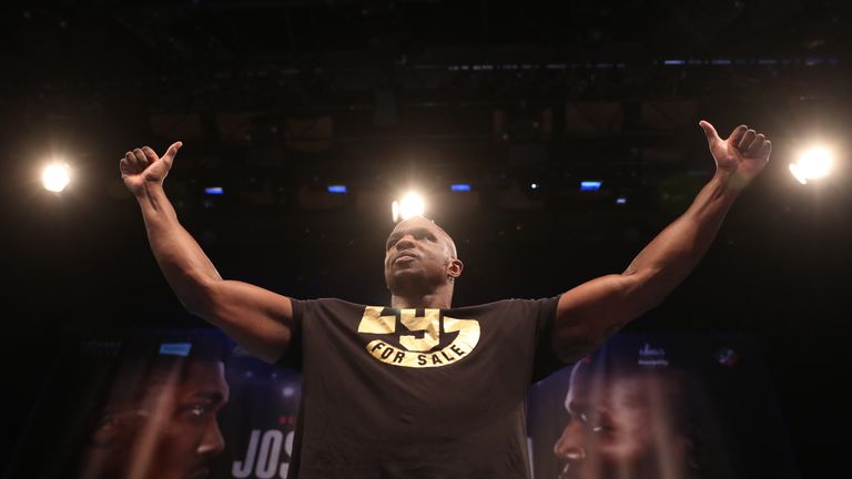 Dillian Whyte is waiting to confirm an opponent
