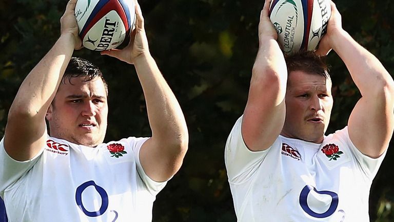 The selection debate between Dylan Hartley and Jamie George continues 