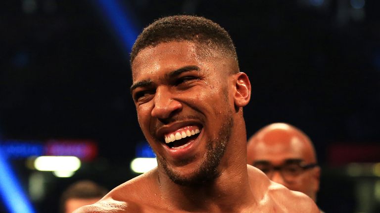 Anthony Joshua is keen to face Tyson Fury in the future