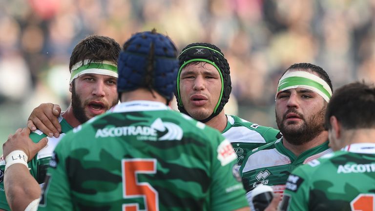 Benetton hit the front on 57 minutes put failed to build thereafter 