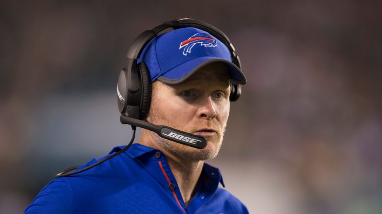 Buffalo Bills head coach Sean McDermott's change at quarterback backfired