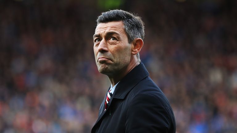 Pedro Caixinha is under huge pressure at Rangers