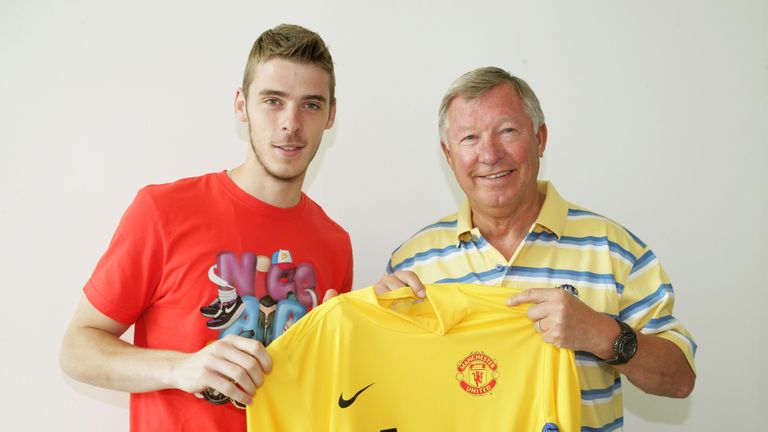 Manchester United signed David De Gea in June, 2011