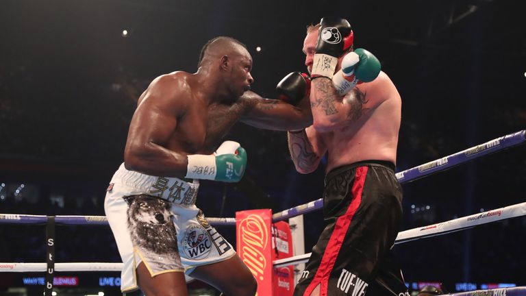 Whyte claimed WBC 'silver' title with a points win over Robert Helenius in October