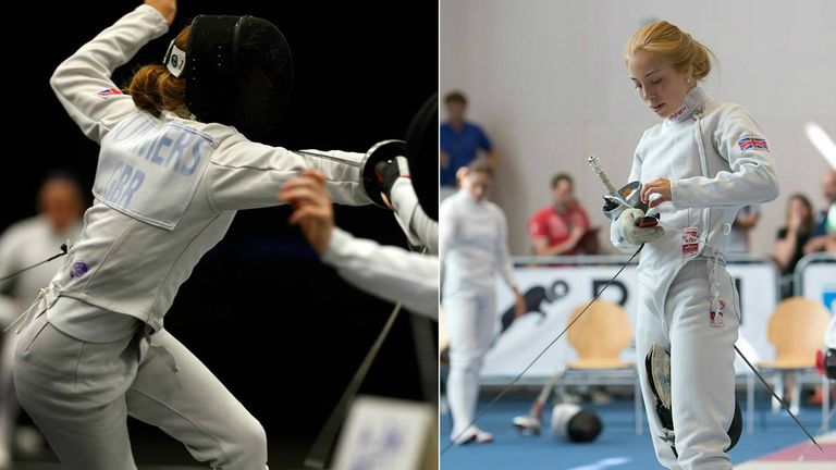 Fencing is crucial in modern pentathlon and Francesca Summers' favourite event