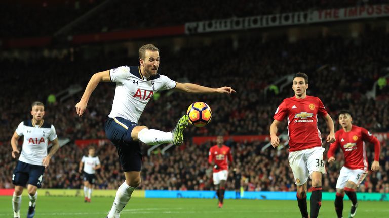 Can Harry Kane score at Old Trafford at the fifth time of asking?