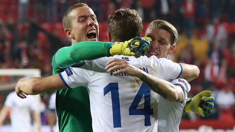 Iceland edged closer to a first World Cup spot with victory in Turkey