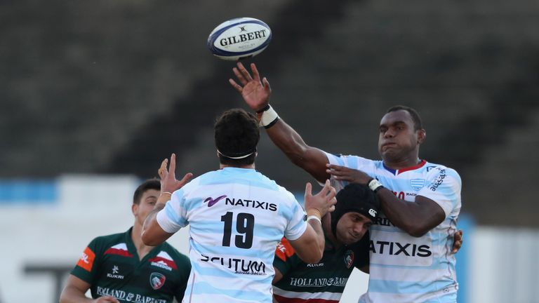 Leone Nakarawa put in a phenomenal display for Racing from the second row 
