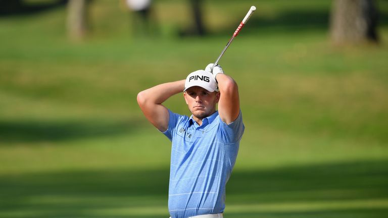 Matt Wallace conjures up magical chip-in for birdie at Italian Open ...