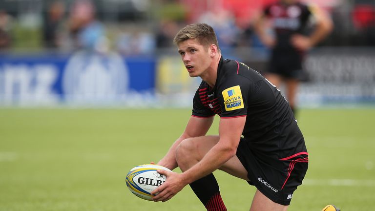 Owen Farrell notched 19 points as Saracens plundered 44 points past London Irish at home 