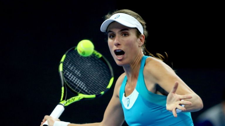 Johanna Konta is still hoping to appear at the WTA Finals despite pulling out of next week's Kremlin Cup