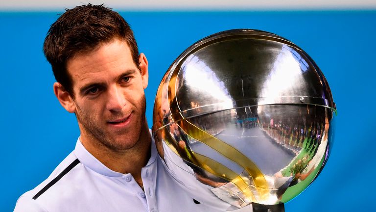 Juan Martin del Potro won the Stockholm Open at the weekend