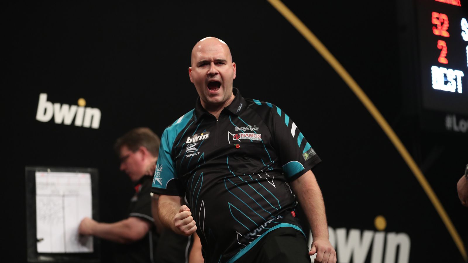 Rob Cross is enjoying the Grand Slam of Darts and his debut PDC Tour ...