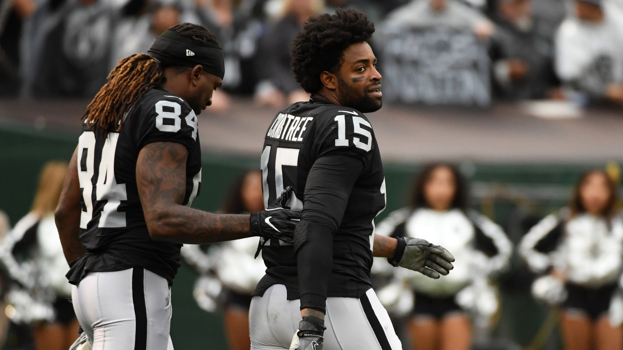 Raiders' Jack Del Rio still disagrees with Michael Crabtree's