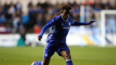 Callum Hudson-Odoi scored as Chelsea U21 beat Exeter 