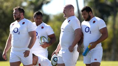 Dan Cole (left) says Ellis Genge 'plays on edge but rarely goes over it'