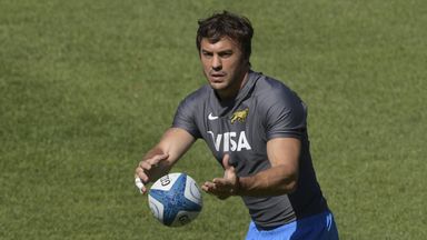 Juan Martin Hernandez will starts for Argentina in Saturday's Test against England