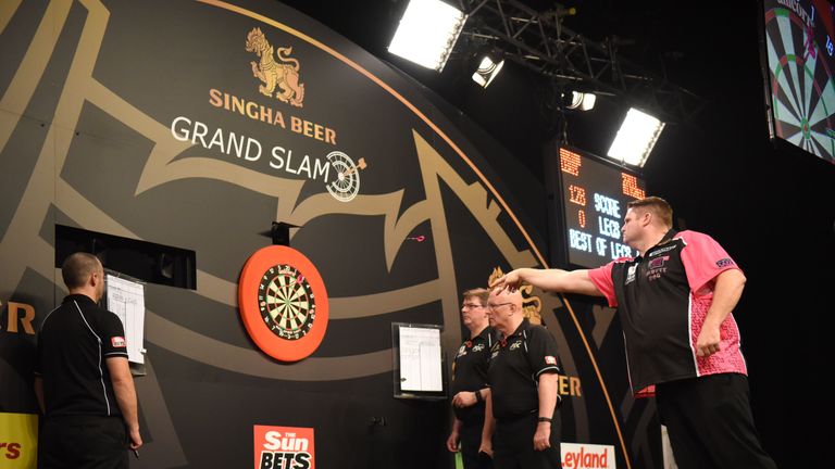 Scott Mitchell at last year's Grand Slam