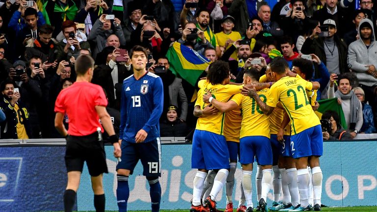 Mourinho has tipped Brazil to do well in Russia this summer
