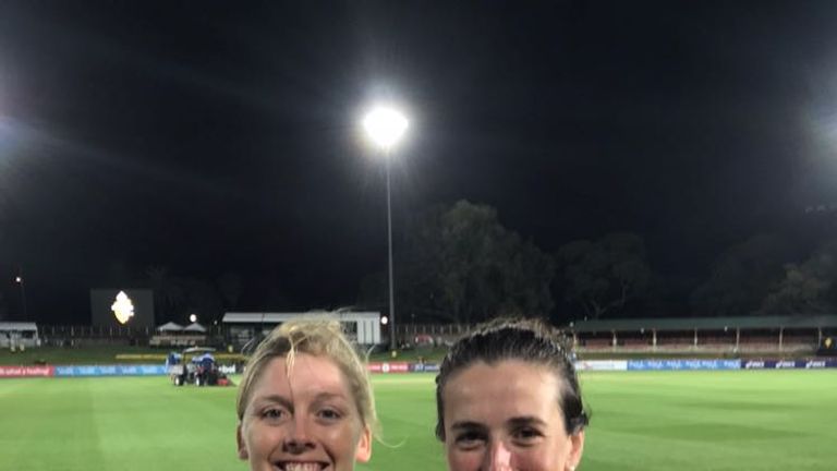 Heather Knight and Georgia Elwiss' unbeaten stand of 117 helped England secure a Test stalemate