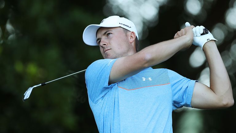 Jordan Spieth is hoping to go low on Sunday