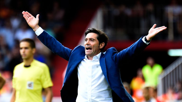 Marcelino has enjoyed a strong start as Valencia head coach