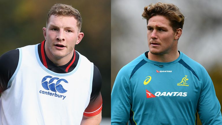 Sam Underhill will be up against Michael Hooper in the No 7 jersey at Twickenham