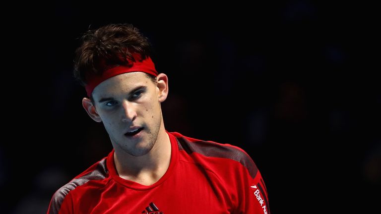 Dominic Thiem will need to overcome David Goffin to reach the semi-finals