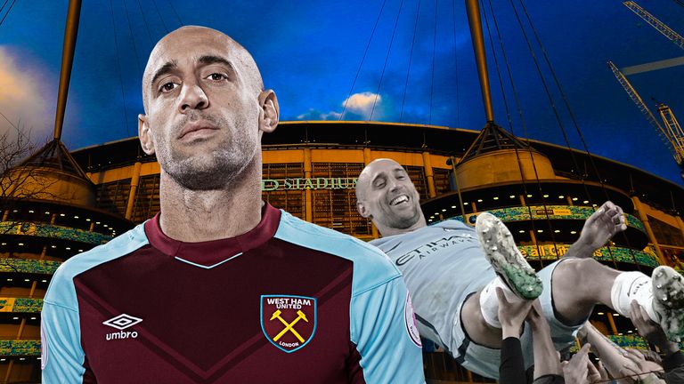 Pablo Zabaleta returns to the Etihad Stadium with West Ham United
