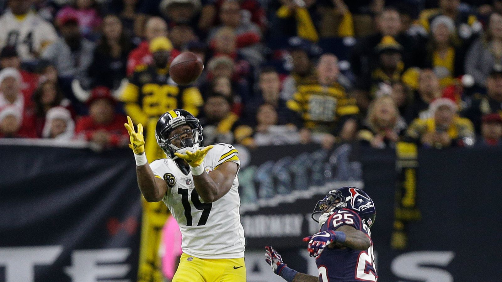 Pittsburgh Steelers beat Houston Texans on Christmas Day 