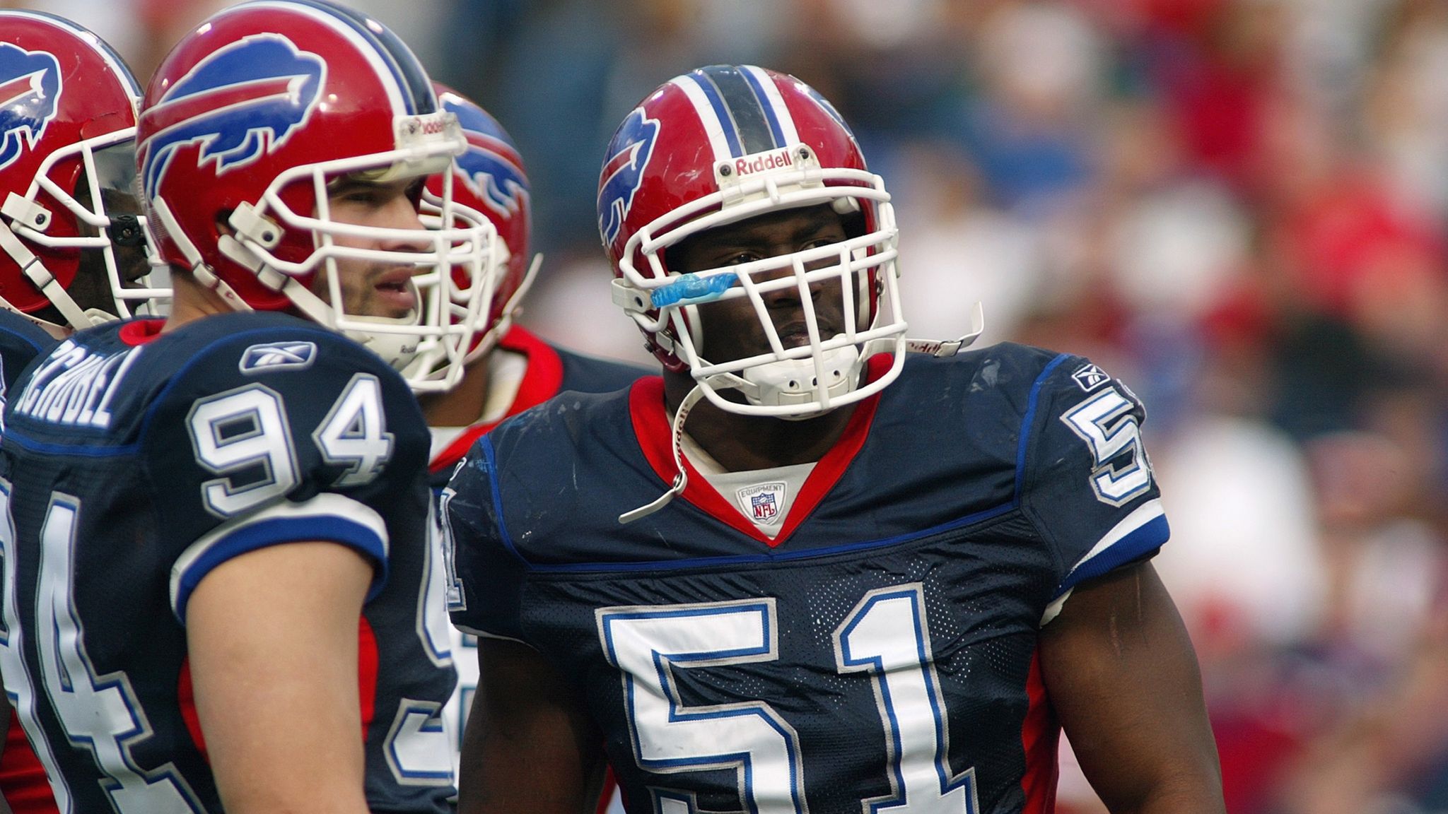 Takeo Spikes named 'Legend of the Game' for Bills vs. Raiders