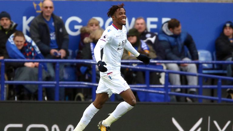 Wilfried Zaha has been an integral reason for Crystal Palace's resurgence under Roy Hodgson