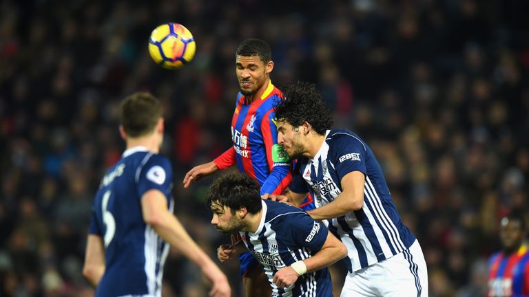 Both Crystal Palace and West Brom are currently in a relegation battle