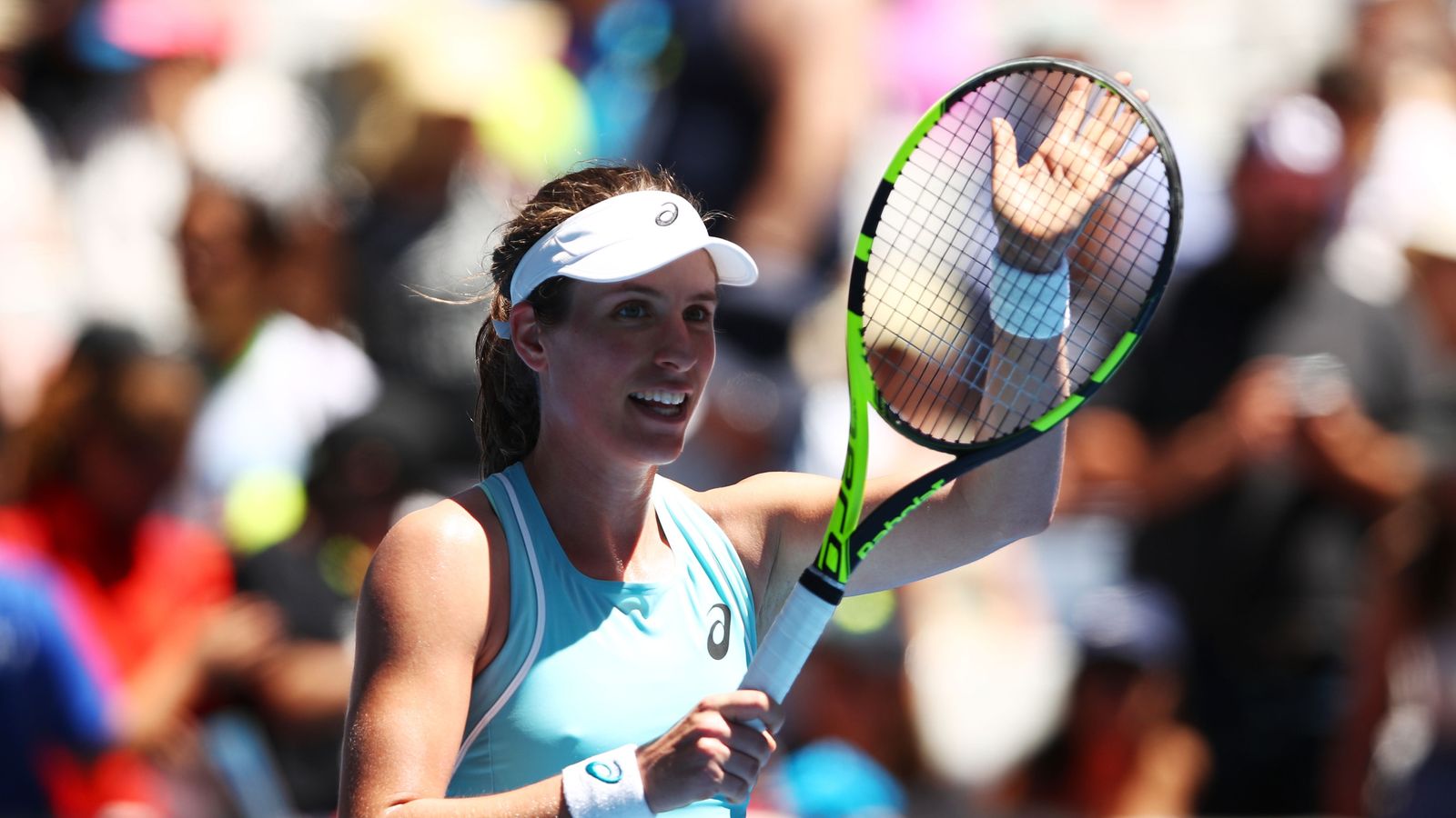 Johanna Konta beats Madison Brengle in straight sets at Australian Open
