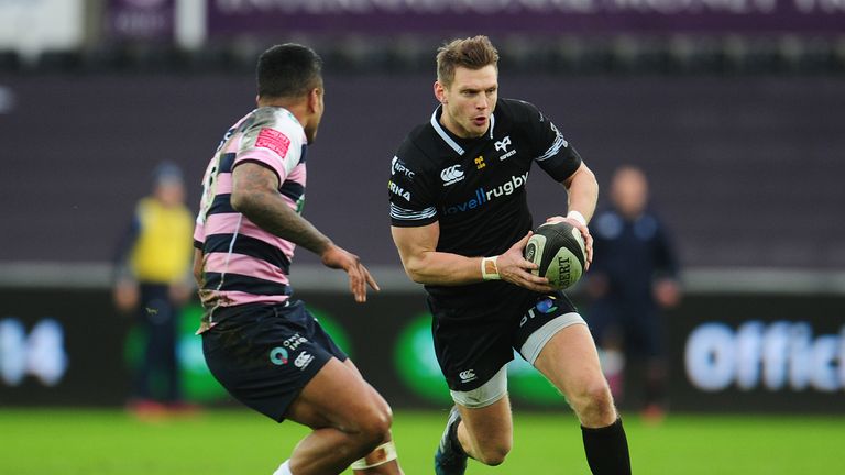 Dan Biggar was at the centre of everything positive for the home side at the Liberty