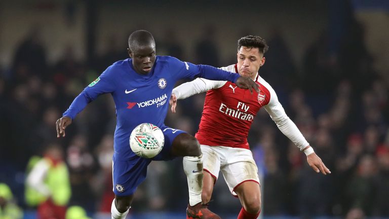 Kante has been linked with a move to Paris Saint-Germain