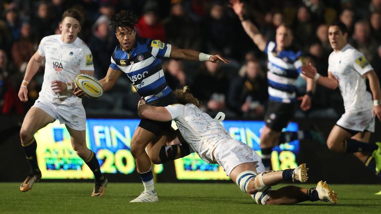 Anthony Watson got on the scoresheet as Bath claimed a comfortable win at Worcester 