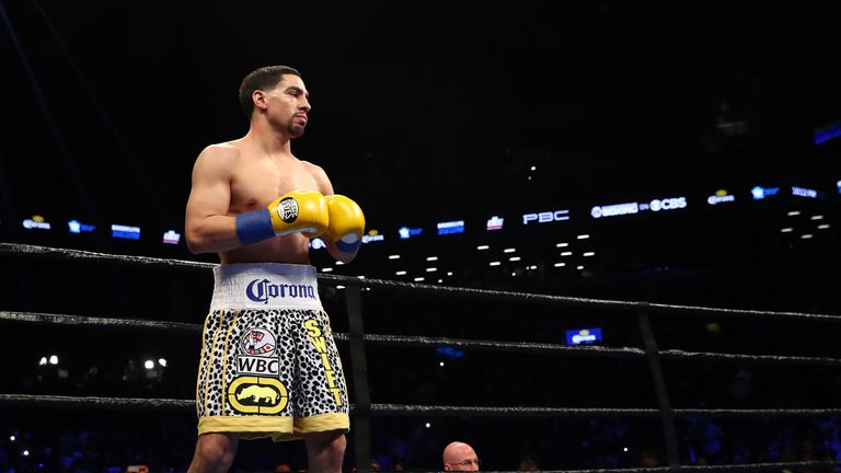 Danny Garcia holds a win over Khan and could be another opponent