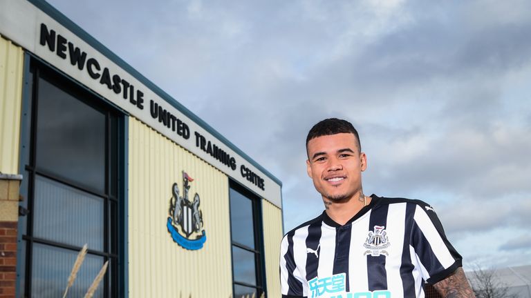 Kenedy is Newcastle's first signing of the January transfer window