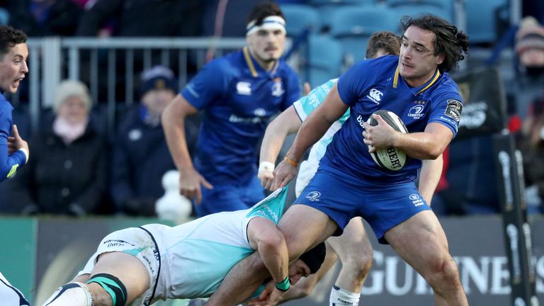 James Lowe was the creator of Leinster's first effort after a superlative offload