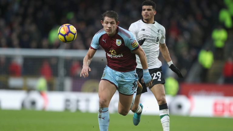 Tarkowski has been an impressive performer for Burnley this season