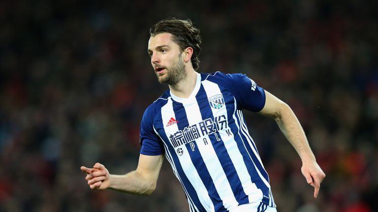 Jay Rodriguez celebrates the first of his two first-half strikes