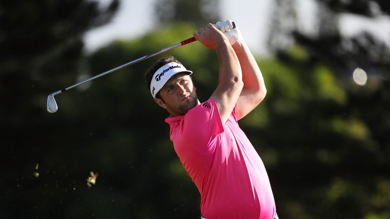 Jon Rahm produced a stunning finish to his 66