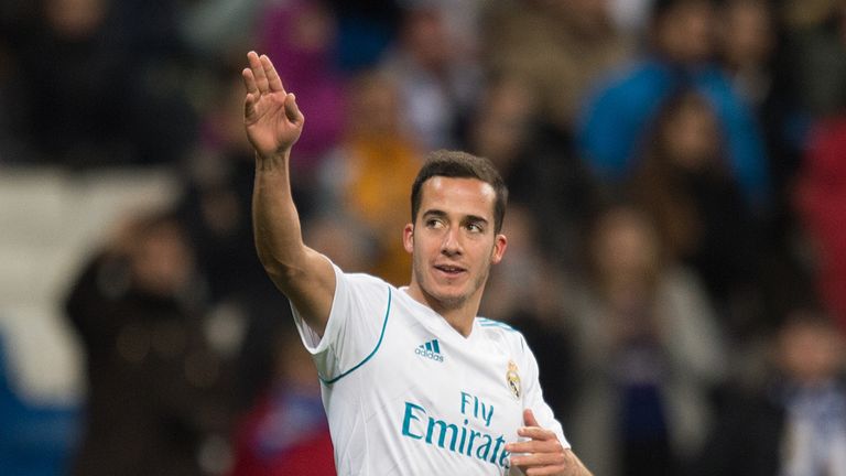 Lucas Vazquez scored twice for Real Madrid
