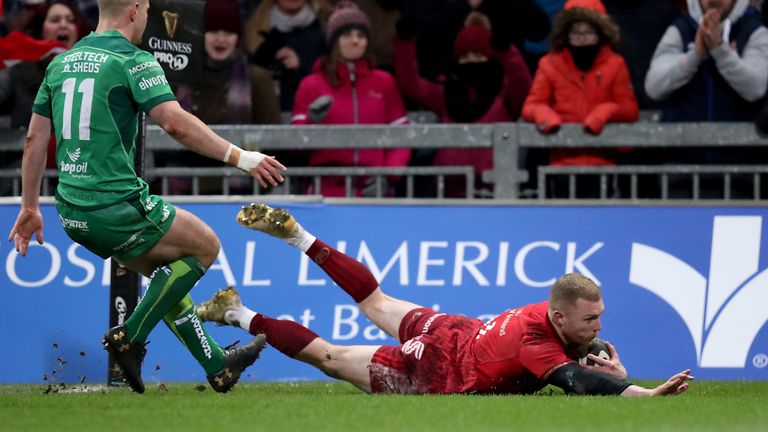 Munster are second in Conference A going into the European break