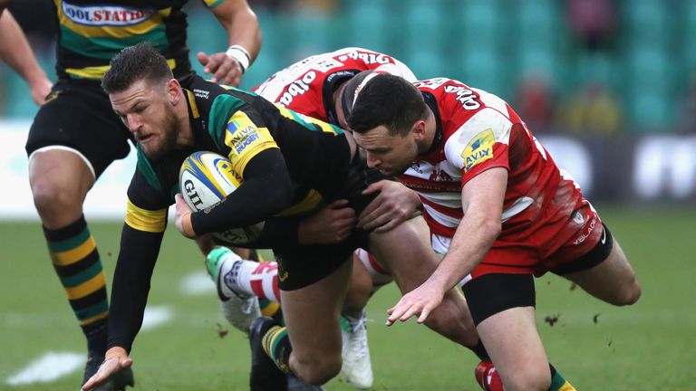 Northampton had won just one of their last six matches at Franklin's Gardens in all competitions 
