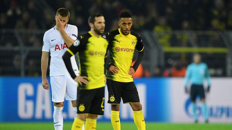Aubameyang was left out of the Dortmund squad for their match against Wolfsburg on Sunday for disciplinary reasons