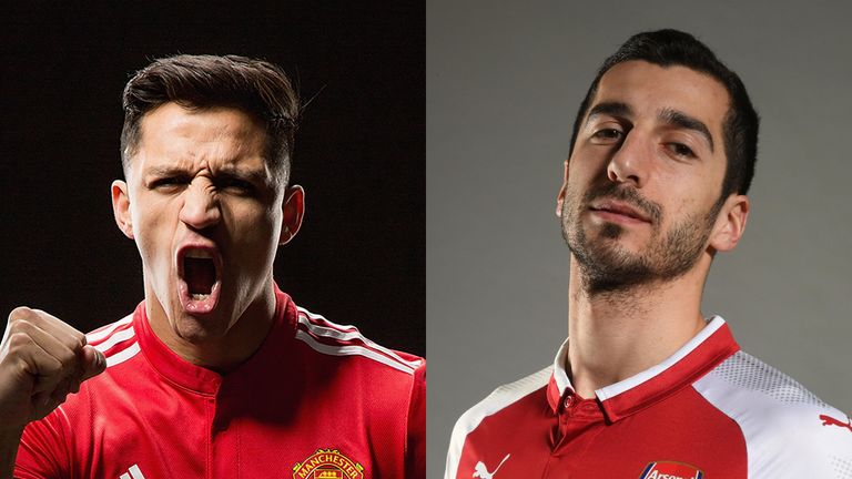 Mkhitaryan joins Arsenal as Alexis Sanchez moves to United where he will wear the No 7 shirt