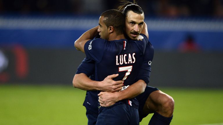 Lucas Moura has won four Ligue 1 titles